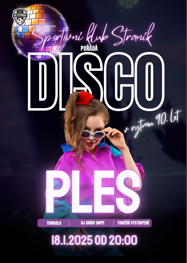 Sportovní disco ples 2025